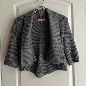 Philosophy wool & alpaca open sweater